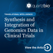 Synthesis and integration of genomics data in clinical trials - QuartzBio