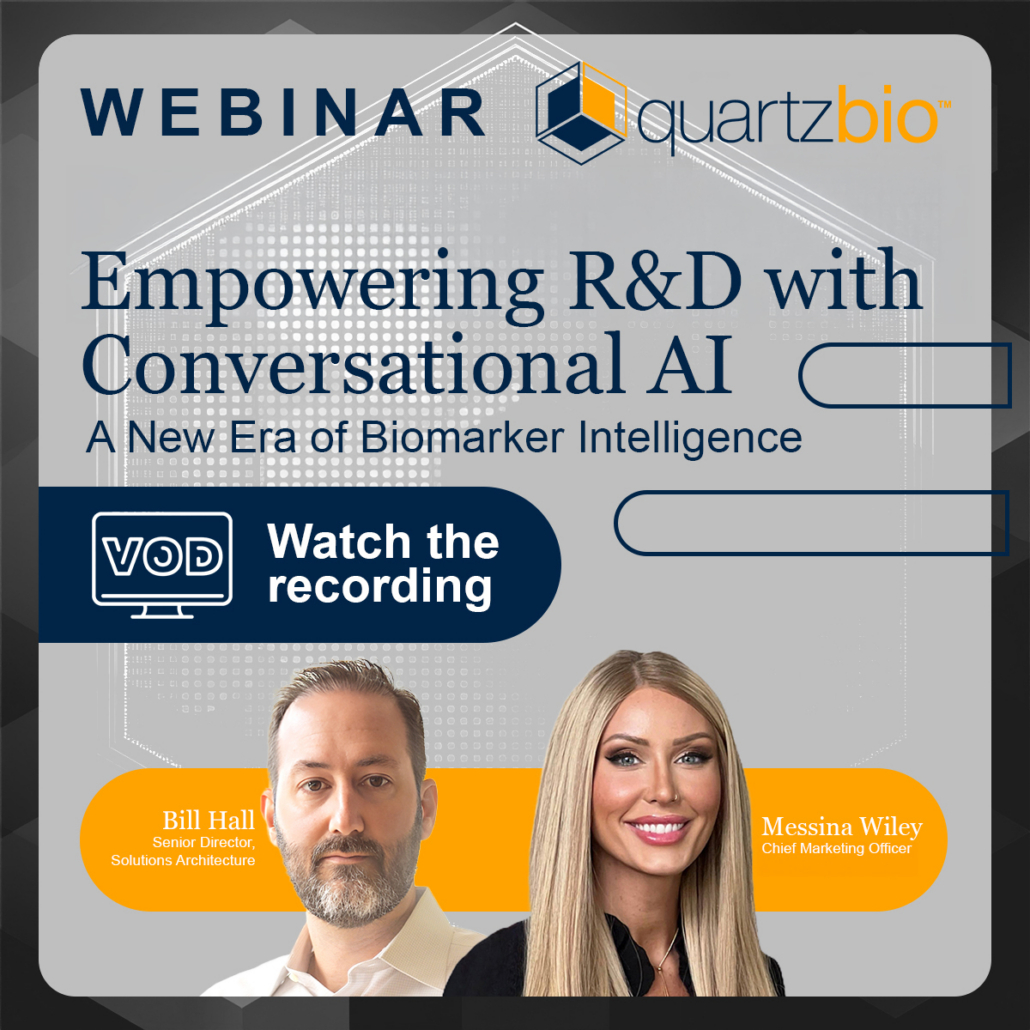 Empowering Precision Medicine w Conversational AI - QuartzBio