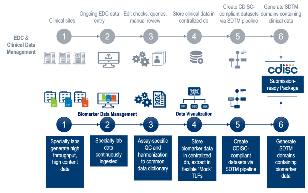 Figure 1 Tech Solution Biomarker Data Rapid Iteration Deep Exploration