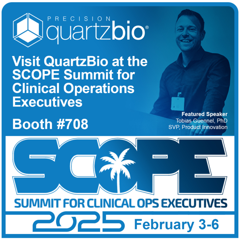 Visit QuartzBio at SCOPE 2025