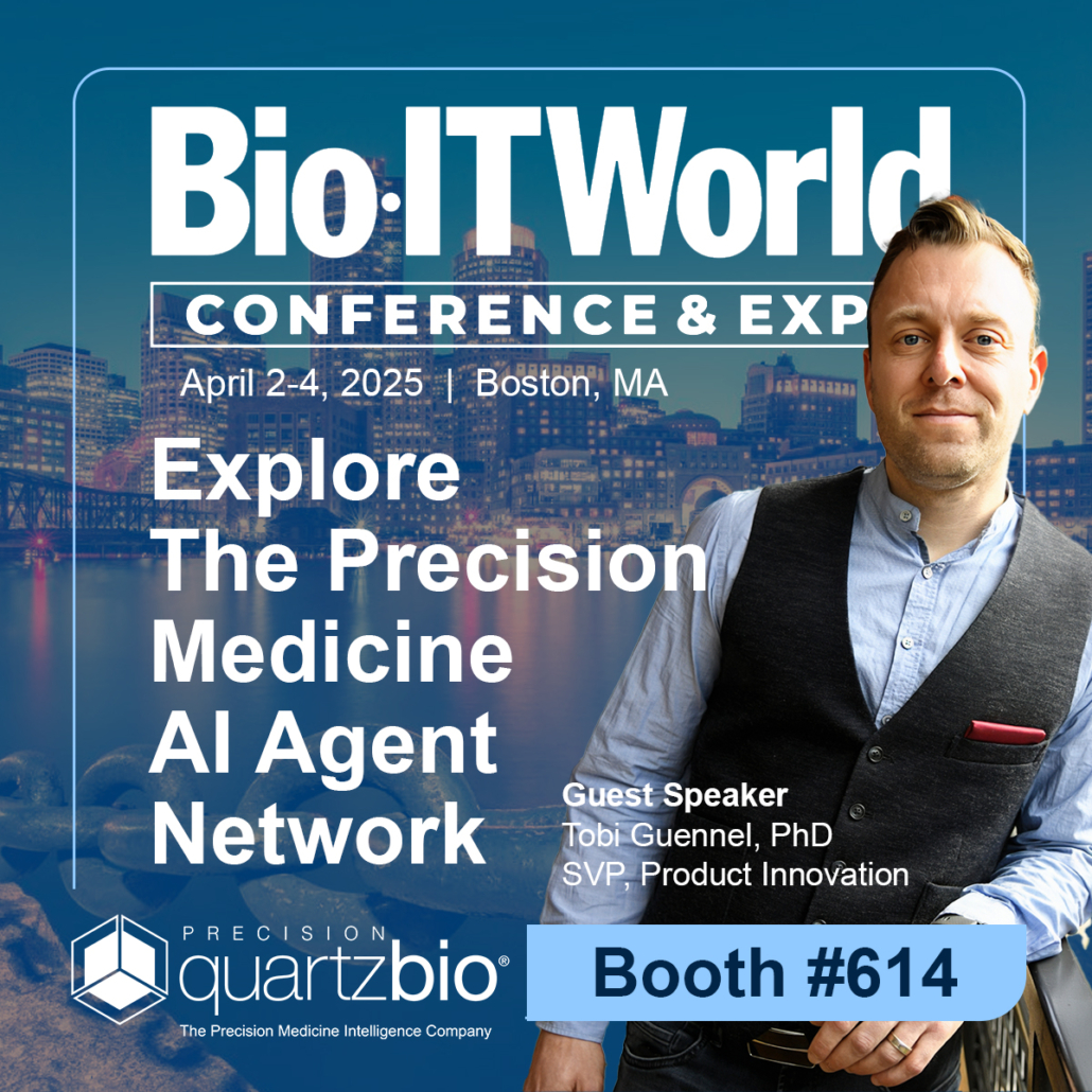 QuartzBio At the Bio-IT World Conference