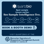 Biomarker Operations Biospecimen Management Summit - QuartzBio