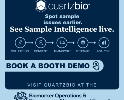 Biomarker Operations Biospecimen Management Summit - QuartzBio